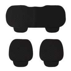 트리 원스카 자동차 시트 방석 3종 세트, 블랙, 1세트 자동차용품/인테리어 반품 최저가 9,490원