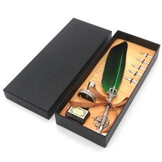 신원 푸에르 만년필 깃털펜 세트, 1.0mm, 그레이 undefined/undefined 반품 최저가 4,360원