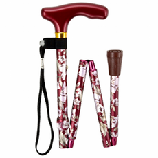 마키테크코리아 접이식 플라워 고급 지팡이, T-90RE 플라워레드, 1개 undefined/undefined 반품 최저가 28,660원