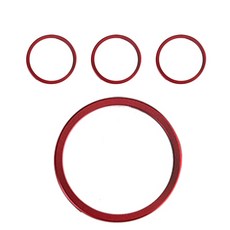 휠캡 세이프티링 레드 4p, 1개 자동차용품/차량관리/소모품 반품 최저가 3,570원