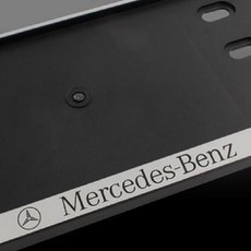 VIP 벤츠 플레이트 자동차 번호판 가드 롱, 1개 자동차용품/익스테리어 반품 최저가 2,350원