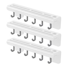 블럭마트 주방 칼 조리 기구 걸이, 화이트, 3개 주방용품/주방조리도구 반품 최저가 6,320원