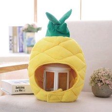 파티팡 큐티 후드모자 파인애플, 옐로우, 1개 문구/오피스/파티/이벤트 반품 최저가 7,660원