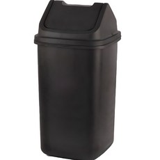 바이굿즈 정사각 종량제 휴지통 50L, 블랙 생활용품/수납/정리 반품 최저가 15,820원