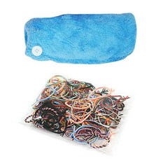 루머스 퀵드라이 터번 머리수건 HU082 + 머리끈 50p HU073 컬러믹스 세트, 1세트 홈인테리어/수건/타월 반품 최저가 6,730원