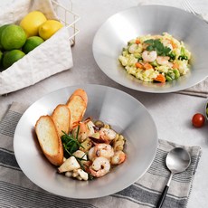 퀸센스 스텐 샐러드볼 25cm, 2개 주방용품/그릇/홈세트 반품 최저가 10,240원