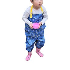 [플리에] 놀이복(멜빵형)_노랑별, 파랑 문구/오피스/미술/화방용품 반품 최저가 10,200원