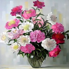 피포페인팅 DIY 정물화 그리기 세트 40 x 50 cm, 꽃정물화(Q3351), 1개 문구/오피스/미술/화방용품 반품 최저가 14,520원