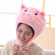 파티팡 큐티 후드모자 돼지, 핑크, 1개 문구/오피스/파티/이벤트 반품 최저가 8,130원