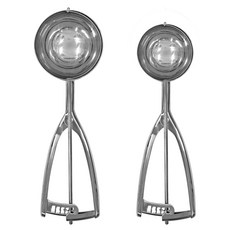 올스텐 아이스크림 스쿱 6호 + 12호 세트, 1세트 주방용품/수저/커트러리 반품 최저가 25,380원