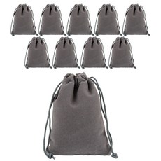 도나앤데코 브로디 벨벳 주머니 XL, 그레이, 10개 문구/오피스/데코/포장용품 반품 최저가 7,570원