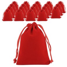 도나앤데코 브로디 벨벳 주머니 S, 레드, 20개 문구/오피스/데코/포장용품 반품 최저가 8,460원