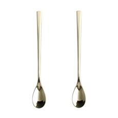 인스푼 허니 롱티스푼, 골드, 2개 주방용품/숟가락/티스푼 반품 최저가 6,400원