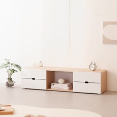 제이디퍼니처 레미 1200 거실장, 메이플화이트 홈인테리어/가구 반품 최저가 43,810원