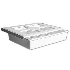 OON 히든 부착식 DIY 수납 정리 서랍 대형, 화이트, 1단 문구/오피스/사무용품 전문관 반품 최저가 11,480원