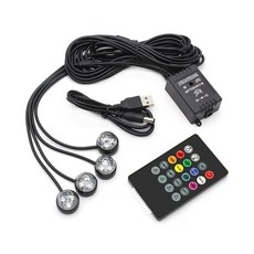 비상 자동차 LED 미러볼 무드등, 혼합색상, 1개 자동차용품/차량관리/소모품 반품 최저가 12,500원