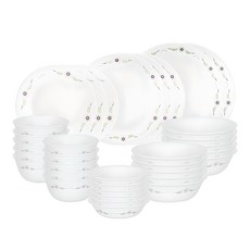 코렐 잉글리쉬가든 원형 10인 34p 세트, 혼합색상, 원형식기 6종 (34P), 1세트 주방용품/그릇/홈세트 반품 최저가 199,060원