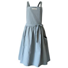 젊은이마켓 예쁜 내추럴 컬러 카페 앞치마, 스카이, 1개 undefined/undefined 반품 최저가 7,670원