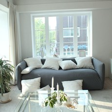 까사재클린 고탄력 와플 생활 방수 소파커버, 라이트 그레이, 1개 홈인테리어/소파패드/커버 반품 최저가 26,560원