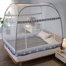 달모아 고급 접이식 원터치 모기장, 사슴 홈인테리어/커튼/블라인드 반품 최저가 15,160원