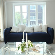 까사재클린 고탄력 와플 생활 방수 소파커버, 네이비, 1개 홈인테리어/소파패드/커버 반품 최저가 30,580원