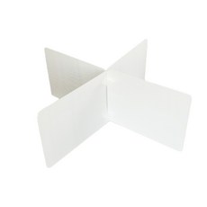 단프라 4인 십자형 칸막이 기본 세트, 1세트 문구/오피스/사무용품 전문관 반품 최저가 5,090원