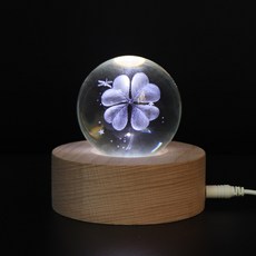 아트조이 LED 3D 크리스탈 구슬 무드등, 행운클로버 출산/유아동/수유용품 반품 최저가 13,260원