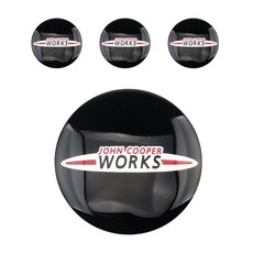 미니쿠퍼 스티커 휠캡 JCW, 4개 자동차용품/차량관리/소모품 반품 최저가 7,460원