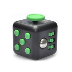 GS 피젯큐브 Q1 장난감, 블랙그린, 1개 완구_취미/퍼즐/큐브/피젯토이 반품 최저가 11,440원