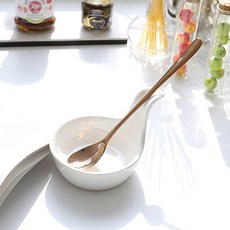 끌레오 프리미엄 스테인리스 티타늄 롱 티스푼 CLD018, 코퍼 골드, 1개 주방용품/숟가락/티스푼 반품 최저가 2,350원