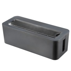 코멧 멀티탭 케이블 정리함, 다크그레이, 1개 생활용품/생활전기용품 반품 최저가 6,370원