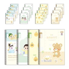 펜피아 1 000 초등 스프링노트 1-2일기 공용, 랜덤 발송, 20개 문구/오피스/노트/메모지 반품 최저가 20,800원