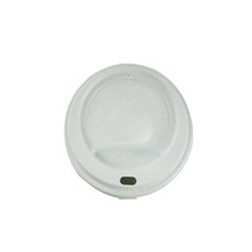 12/16온스 핫컵용 일반 종이컵 리드 타공 뚜껑 화이트, 1개입, 1000개 주방용품/일회용품/종이컵 반품 최저가 23,440원