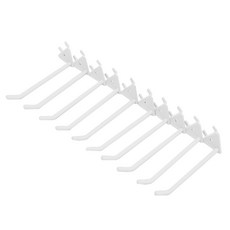 타공판 프리미엄 이중후크 S 5cm, 화이트, 10개 생활용품/옷걸이 반품 최저가 8,770원