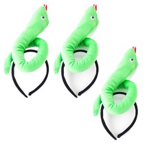 파티쇼 뱀 머리띠, 혼합 색상, 3개 문구/오피스/파티/이벤트 반품 최저가 4,970원