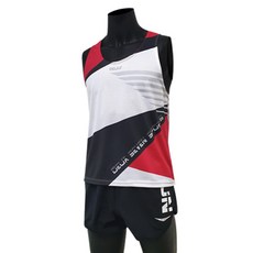 듀스세븐 싱글렛 + 숏 팬츠 세트 MPS-3031, 블랙 + 화이트 + 레드(상의), 1개 스포츠/레저/기타스포츠 반품 최저가 45,350원