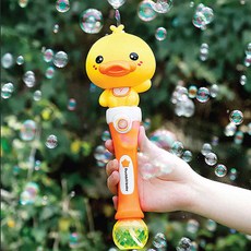 레츠토이 오리버블봉 비누방울, 옐로우 + 화이트 + 오렌지, 1개 출산/유아동/완구/교구 반품 최저가 8,430원