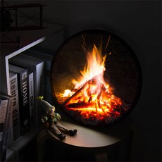 LED 조명 액자 모닥불 ne371, 타입3 모닥불 홈인테리어/조명/스탠드 반품 최저가 11,960원