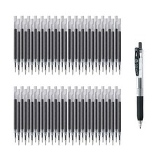 사라사 클립용 기화펜 리필심 200p + 볼펜 0.5mm, 흑청색, 1세트 문구/오피스/학용품/수업준비 반품 최저가 14,250원