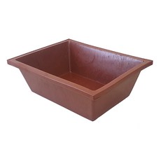 미니사각 다라 화분, 빨강, 1개 홈인테리어/원예/가드닝 반품 최저가 5,220원