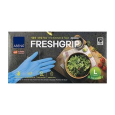 아베나 요리용 니트릴 위생장갑 KF600KF L 블루, 1개 주방용품/고무장갑 반품 최저가 4,200원