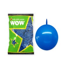 링커룬 풍선 15cm 100개입, 기본블루, 1개 완구/취미/파티/마술도구 반품 최저가 6,040원