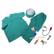 외과수술의사 역할놀이 의상, 청록, 1개 완구/취미/역할놀이 반품 최저가 17,590원