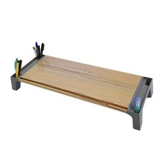 사무실 와이드 펜꽂이 모니터 받침대 B_RD_152, 우드, 1개 문구/오피스/사무용품 전문관 반품 최저가 6,750원