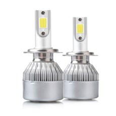 차량용 led 전조등 6000루멘 6000k, H7, 2개, H7 자동차용품/차량관리/소모품 반품 최저가 17,380원