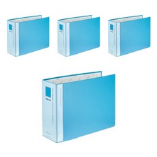 에코청운 에코 파이프 바인더 군 2공 A4 4 x 7 cm, 하늘, 4개 문구/오피스/사무용품 전문관 반품 최저가 18,640원