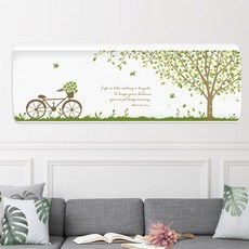 더자리 스판 에어컨 커버 벽걸이형, 숲속나무 홈인테리어/가전/가구 커버 반품 최저가 9,040원