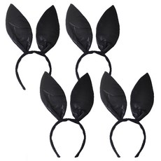 파티쇼 블랙토끼 머리띠, 혼합 색상, 4개 완구/취미/역할놀이 반품 최저가 3,330원