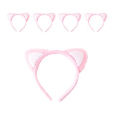 파티쇼 핑크고양이 머리띠, 화이트, 5개 문구/오피스/파티/이벤트 반품 최저가 9,550원