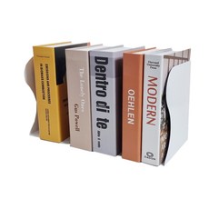 에트레인 북앤드 책상 책꽂이, 화이트 문구/오피스/사무용품 전문관 반품 최저가 7,220원